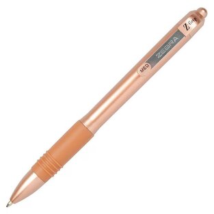 ZEBRA ΣΤΥΛΟ Z GRIP SMOOTH ROSE GOLD 1.0mm ΜΠΛΕ ΓΡΑΦΗ ZB15250