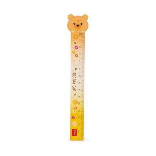 LEGAMI ΧΑΡΑΚΑΣ ΠΛΑΣΤΙΚΟΣ ΔΙΑΦΑΝΟΣ 15cm TEDDY BEAR RUCAT0003