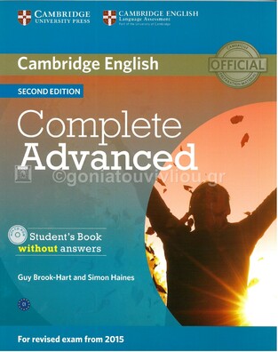 CAMBRIDGE ENGLISH COMPLETE ADVANCED STUDENT BOOK (WITH CD ROM) (SECOND EDITION 2014)