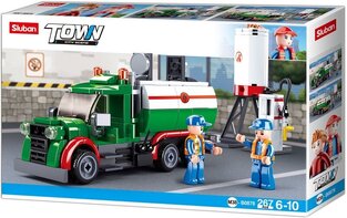 SLUBAN ΠΑΙΔΙΚΟ ΠΑΙΧΝΙΔΙ ΜΕ ΤΟΥΒΛΑΚΙΑ B0878 TOWN CITY SCENE TUNKER TRUCK 267pcs