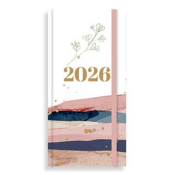 2026 ΗΜΕΡΟΛΟΓΙΟ ΕΒΔΟΜΑΔΙΑΙΟ ΑΤΖΕΝΤΑ 8x16cm VERSUS ΜΕ ΛΑΣΤΙΧΟ ΜΠΛΕ 587120 (TESORO)