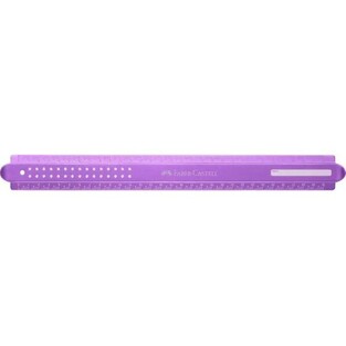 FABER CASTELL ΧΑΡΑΚΑΣ 30cm SPARKLE ΜΩΒ 12310893