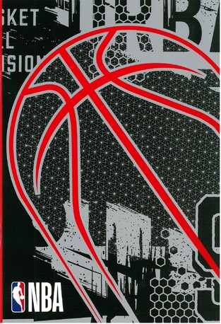 BACK ME UP NBA ΤΕΤΡΑΔΙΟ ΚΑΡΦΙΤΣΑ 17x25cm 40φ RED BALL ΜΠΑΛΑ 33896400