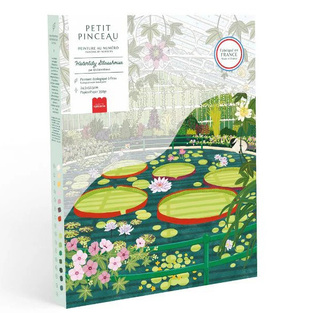 LA PETITE EPICERIE ΣΕΤ ΖΩΓΡΑΦΙΚΗΣ PAINTING BY NUMBERS PETIT PINCEAU WATERLILY 350051