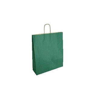 FLORIOCARTA ΤΣΑΝΤΑ ΣΑΚΟΥΛΑ ΔΩΡΟΥ ΧΑΡΤΙΝΗ 26x12x35cm ΠΡΑΣΙΝΟ ΣΚΟΥΡΟ 125ΤΔ73778
