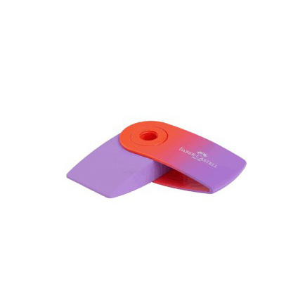 FABER CASTELL ΓΟΜΑ MINI SLEEVE FLOW EDITION PUNCHY MELON ΜΩΒ 182480