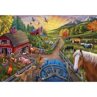 RAVENSBURGER ΠΑΖΛ ΔΑΠΕΔΟΥ 24 ΤΕΜΑΧΙΩΝ Η ΠΡΩΤΗ ΜΟΥ ΦΑΡΜΑ 03076
