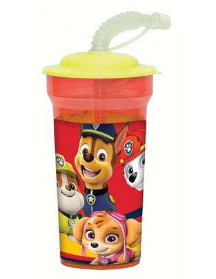 GIM ΠΑΓΟΥΡΙ ΠΛΑΣΤΙΚΟ ΜΕ ΚΑΛΑΜΑΚΙ PAW PATROL ACTION 450ML 55506225