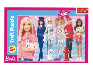 TREFL ΠΑΖΛ 100 ΤΕΜΑΧΙΩΝ BARBIE ΕΠΑΓΓΕΛΜΑΤΑ 16385