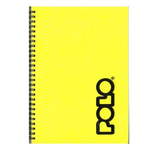 POLO ΤΕΤΡΑΔΙΟ ΣΠΙΡΑΛ 17x25cm 3 ΘΕΜΑΤΩΝ 90φ CLASSIC NOTE ΚΙΤΡΙΝΟ 919082 (ΠΛΑΣΤΙΚΟ ΔΙΑΦΑΝΟ ΕΞΩΦΥΛΛΟ)