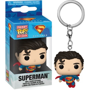 FUNKO POCKET POP SUPERMAN 2025 VINYL FIGURE KEYCHAIN