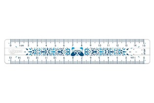 MAPED STUDY ΧΑΡΑΚΑΣ 15cm UNBREAKABLE (ΔΕΝ ΣΠΑΕΙ) ΜΠΛΕ ΡΑΚΟΥΝ 245301