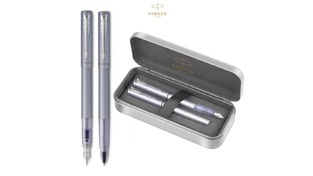 PARKER ΣΕΤ ΣΤΥΛΟ ΠΕΝΑ VECTOR XL SILVER BLUE CT FP RB