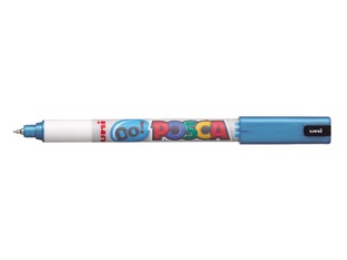POSCA DO ΜΑΡΚΑΔΟΡΟΣ ΛΕΠΤΟΣ PC1MD ΜΕΤΑΛΛΙΚΟ ΜΠΛΕ