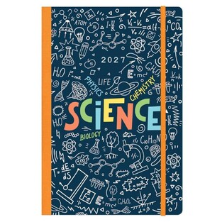 2027 ΗΜΕΡΟΛΟΓΙΟ ΗΜΕΡΗΣΙΟ 14x20,5cm FLEXI ΜΕ ΛΑΣΤΙΧΟ TRENDS SCIENCE 020391927 (NEXT)