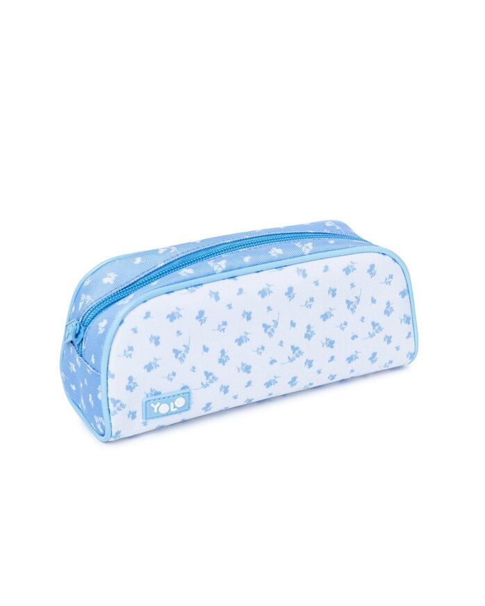 YOLO SOLO ΚΑΣΕΤΙΝΑ ΒΑΡΕΛΑΚΙ ΤΕΤΡΑΓΩΝΗ 1 ΦΕΡΜΟΥΑΡ BLUE FLOWERS 90131