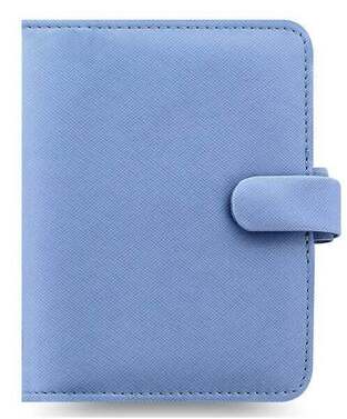 FILOFAX POCKET SAFFIANO VISTA BLUE ORGANISER 022594