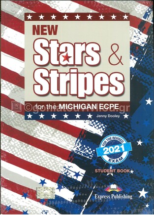 NEW STARS AND STRIPES MICHIGAN ECPE STUDENT BOOK (WITH DIGIBOOK APP) (NEW FORMAT FOR EXAMS 2021)