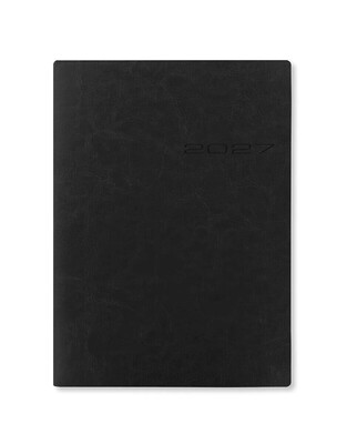 2027 ΗΜΕΡΟΛΟΓΙΟ LETTS ΕΒΔΟΜΑΔΙΑΙΟ A5 (14,8x21cm) LECASSA ΜΑΥΡΟ 27080413