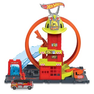 MATTEL HOT WHEELS CITY ΠΙΣΤΑ ΠΥΡΟΣΒΕΣΤΙΚΟΣ ΣΤΑΘΜΟΣ HKX41