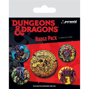 PYRAMID INTERNATIONAL ΣΕΤ ΚΟΝΚΑΡΔΕΣ DUNGEONS AND DRAGONS 5τεμ BP80800