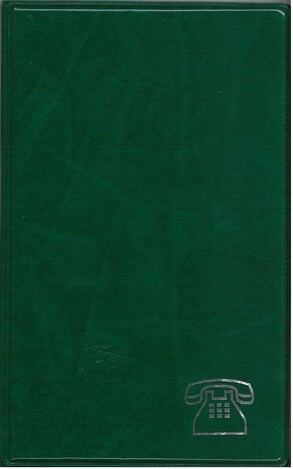 SD ΣΙΔΕΡΗΣ ΕΥΡΕΤΗΡΙΟ ΤΗΛΕΦΩΝΩΝ 11,5x20cm MADARIN ΣΠΙΡΑΛ 20φ ΠΡΑΣΙΝΟ ΓΥΑΛΙΣΤΕΡΟ Ε121