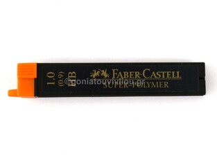 FABER CASTELL ΜΥΤΕΣ ΓΙΑ ΜΗΧΑΝΙΚΟ ΜΟΛΥΒΙ 9069 1.0mm (0.9mm) HB (ΚΟΥΤΑΚΙ ΤΩΝ 12τεμ) 120900