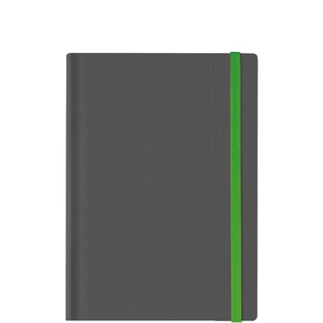 2026 ΗΜΕΡΟΛΟΓΙΟ ΗΜΕΡΗΣΙΟ ΛΕΥΚΟ 14.5x20,5cm WINNER COLOR ΓΚΡΙ ΜΕ ΠΡΑΣΙΝΟ ΛΑΣΤΙΧΟ 6891LC02 (ΘΕΟΦΥΛΑΚΤΟΣ)