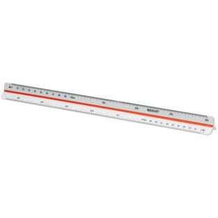 WESTCOTT ΚΛΙΜΑΚΟΜΕΤΡΟ 30cm ΜΕ ΚΛΙΜΑΚΕΣ 1:100/200/250/300/400/500