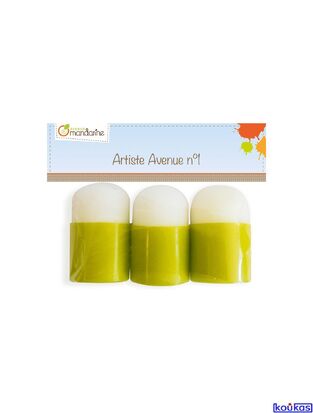 AVENUE MANDARINE ΣΕΤ ΣΦΟΥΓΓΑΡΑΚΙΑ ΓΙΑ ΣΤΕΝΣΙΛ 3τεμ 42461MD