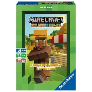 RAVENSBURGER MINECRAFT BUILDERS AND BIOMES FARMERS MARKET EXPANSION 26869