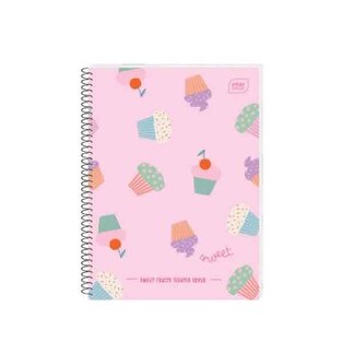 INTERDRUK ΤΕΤΡΑΔΙΟ ΣΠΙΡΑΛ 17x25cm 1 ΘΕΜΑΤΟΣ 30φ SWEET SMELL ΓΛΥΚΑ