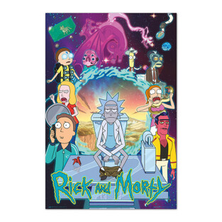 ΔΙΑΚΟΣΜΗΤΙΚΗ ΑΦΙΣΑ RICK AND MORTY SEASON 4 61x91cm GPE5609 (43)