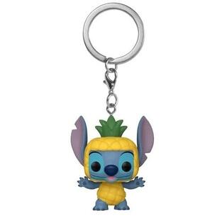 FUNKO POCKET POP DISNEY LILO AND STITCH STITCH AS PINEAPPLE VINYL FIGURE KEYCHAIN