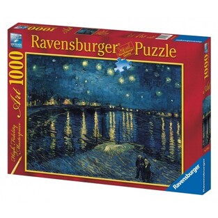 RAVENSBURGER ΠΑΖΛ 1000τεμ VAN GOGH ΕΝΑΣΤΡΗ ΝΥΧΤΑ 156146