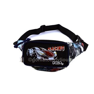 POLO ΤΣΑΝΤΑΚΙ ΜΕΣΗΣ ΜΠΑΝΑΝΑ 3 ΘΗΚΕΣ KIDDO II MEDIUM RACING ΑΥΤΟΚΙΝΗΤΟ 9080418226