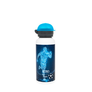 LAKEN ΠΑΓΟΥΡΙ ΜΕΤΑΛΛΙΚΟ POLOPRINT 450ml ΛΕΥΚΟ ΜΠΛΕ ΜΕ ΟΛΟΓΡΑΜΜΑ ΠΟΔΟΣΦΑΙΡΙΣΤΗ 948002