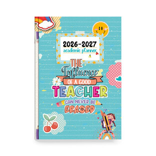 2026 2027 ΗΜΕΡΟΛΟΓΙΟ ΗΜΕΡΗΣΙΟ ΑΚΑΔΗΜΑΙΚΟ INNUENDO INFLUENCE OF A GOOD TEACHER 14x21cm 891716 (ΤΡΙΠΕΡΙΝΑ)