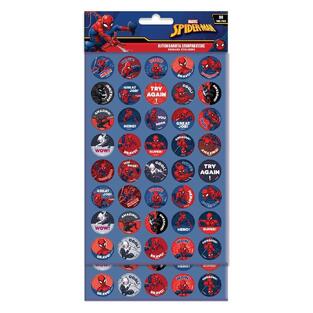 ΑΥΤΟΚΟΛΛΗΤΑ ΕΠΙΒΡΑΒΕΥΣΗΣ 80τεμ 2φ SPIDERMAN 508027