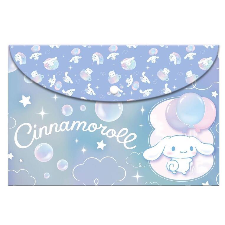 ΦΑΚΕΛΟΣ ΜΕ ΚΟΥΜΠΙ ΠΛΑΣΤΙΚΟΣ A4 (21x29,7cm) CINNAMOROLL 490113