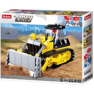 SLUBAN ΠΑΙΔΙΚΟ ΠΑΙΧΝΙΔΙ ΜΕ ΤΟΥΒΛΑΚΙΑ B0802 BULLDOZER 231pcs