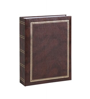 ΑΛΜΠΟΥΜ ΦΩΤΟΓΡΑΦΙΩΝ 19x25cm ΜΕ 200 ΘΗΚΕΣ 10x15cm ΚΑΦΕ S46200