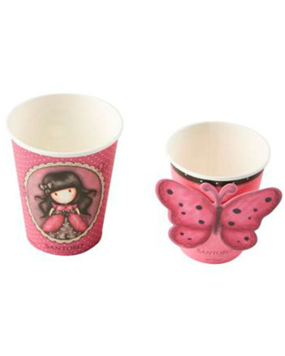 SANTORO GORJUSS LADYBIRD ΠΟΤΗΡΑΚΙΑ 8ΤΕΜ BR52386