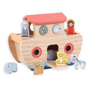 LUNA TOYS ΞΥΛΙΝΟ ΠΑΙΧΝΙΔΙ ΜΕ ΖΩΑΚΙΑ ΚΙΒΩΤΟΣ ΤΟΥ ΝΩΕ 622865