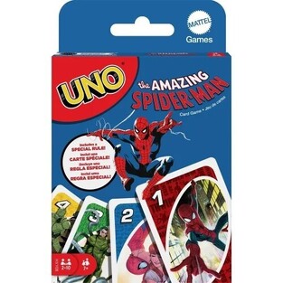 MATTEL ΕΠΙΤΡΑΠΕΖΙΟ ΠΑΙΧΝΙΔΙ ΜΕ ΚΑΡΤΕΣ UNO THE AMAZING SPIDERMAN HXY08