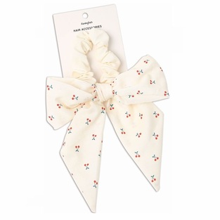 FUNKY FISH HAIR TIE CHERRY BOW CHERRY BLOSSOM 30031004
