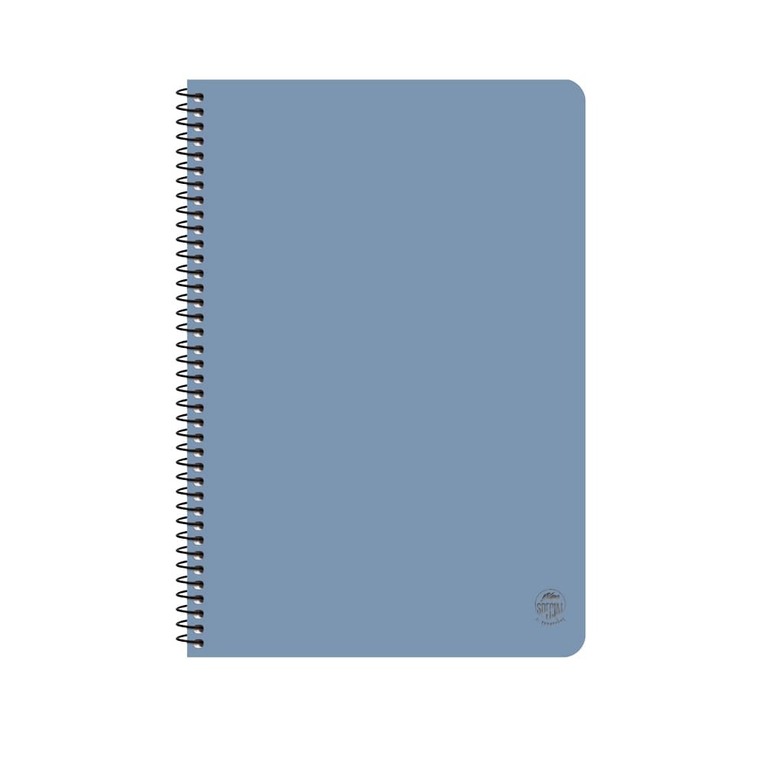 SPECIAL BY TYPOTRUST ΤΕΤΡΑΔΙΟ ΣΠΙΡΑΛ MORANDI PP A4 (21x29,7cm) 4 ΘΕΜΑΤΩΝ 120φ ΓΚΡΙ ΣΚΟΥΡΟ