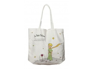 KIUB LE PETIT PRINCE ΥΦΑΣΜΑΤΙΝΗ ΤΣΑΝΤΑ ΓΙΑ ΨΩΝΙΑ 38x42cm  ΜΙΚΡΟΣ ΠΡΙΓΚΙΠΑΣ ΤΡΙΑΝΤΑΦΥΛΛΟ