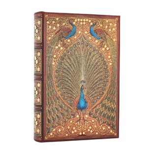 2026 ΗΜΕΡΟΛΟΓΙΟ ΗΜΕΡΗΣΙΟ PAPERBLANKS MINI 9,5x14cm HAFIZ S PEACOCKS (ΣΚΛΗΡΟ ΕΞΩΦΥΛΛΟ) DE07228