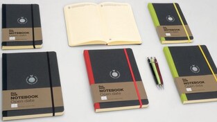 FLEXBOOK GLOBAL NOTEBOOK 13x21cm OPEN DATE 192φ IVORY ΣΗΜΕΙΩΜΑΤΑΡΙΟ ΜΑΥΡΟ ΛΙΝΟΔΕΤΟ ΜΕ ΛΑΣΤΙΧΟ ΜΕ ΑΝΟΙΧΤΕΣ ΗΜΕΡΟΜΗΝΙΕΣ ΗΒ 00022 (THE WRITING FIELDS) (2100022)